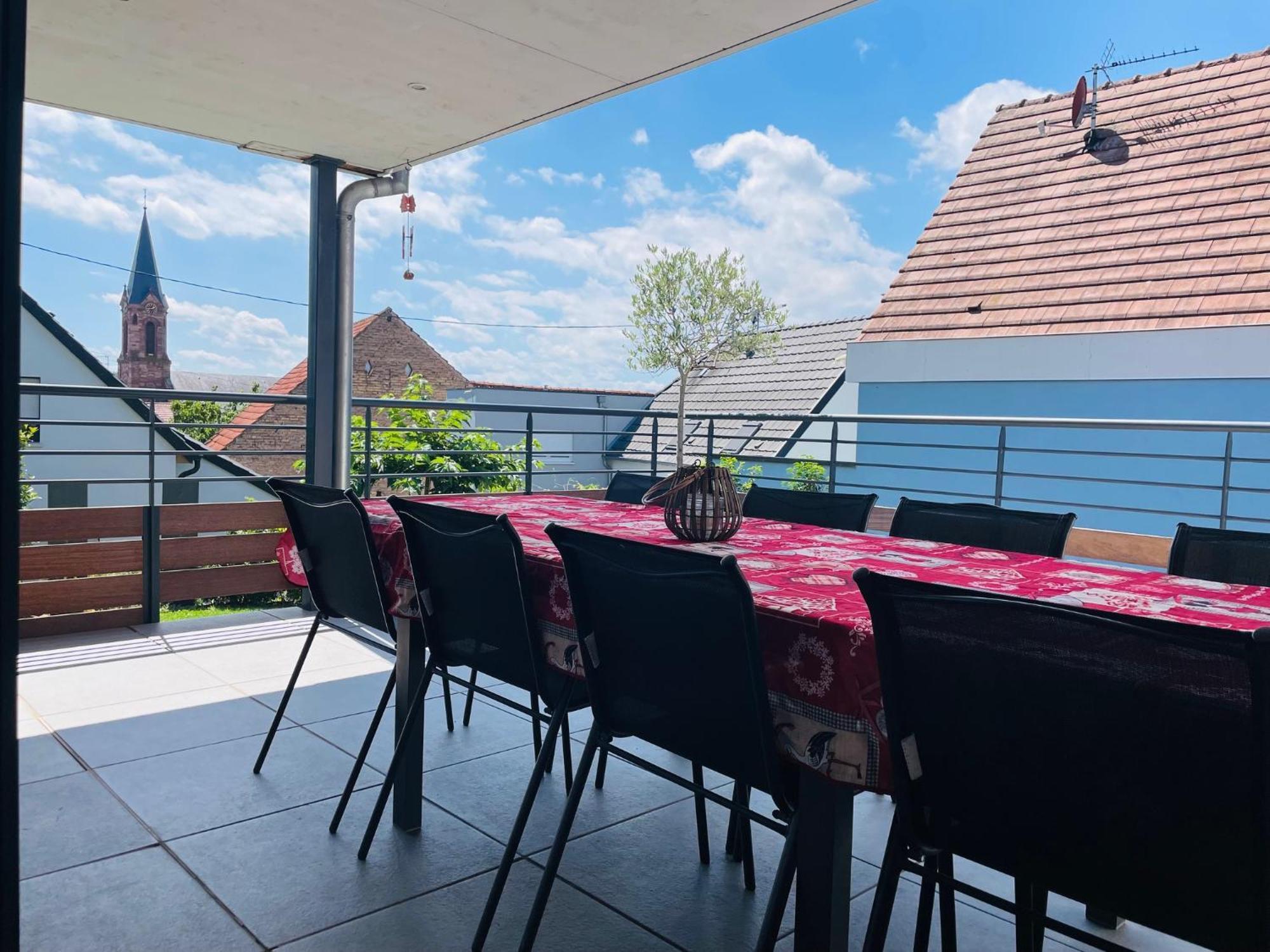 Chez L En Alsace Maison Independante 8 Pers Jardin & Cour Privative Griesheim-près-Molsheim Dış mekan fotoğraf