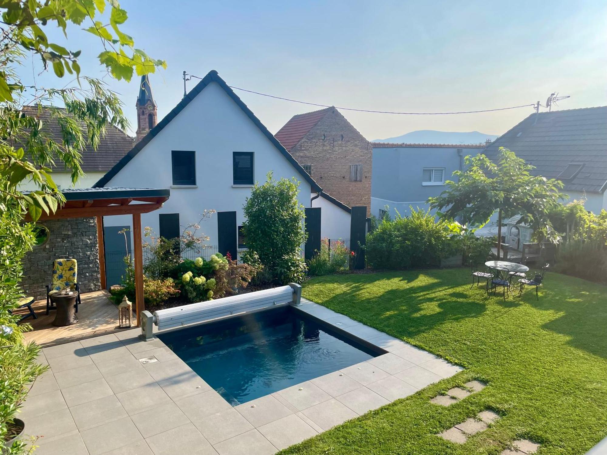 Chez L En Alsace Maison Independante 8 Pers Jardin & Cour Privative Griesheim-près-Molsheim Dış mekan fotoğraf